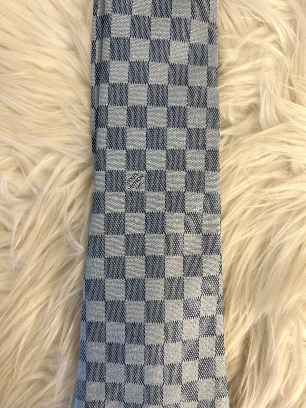 Louis Vuitton Damier Tie-dark and light blues - Picture 3 of 11